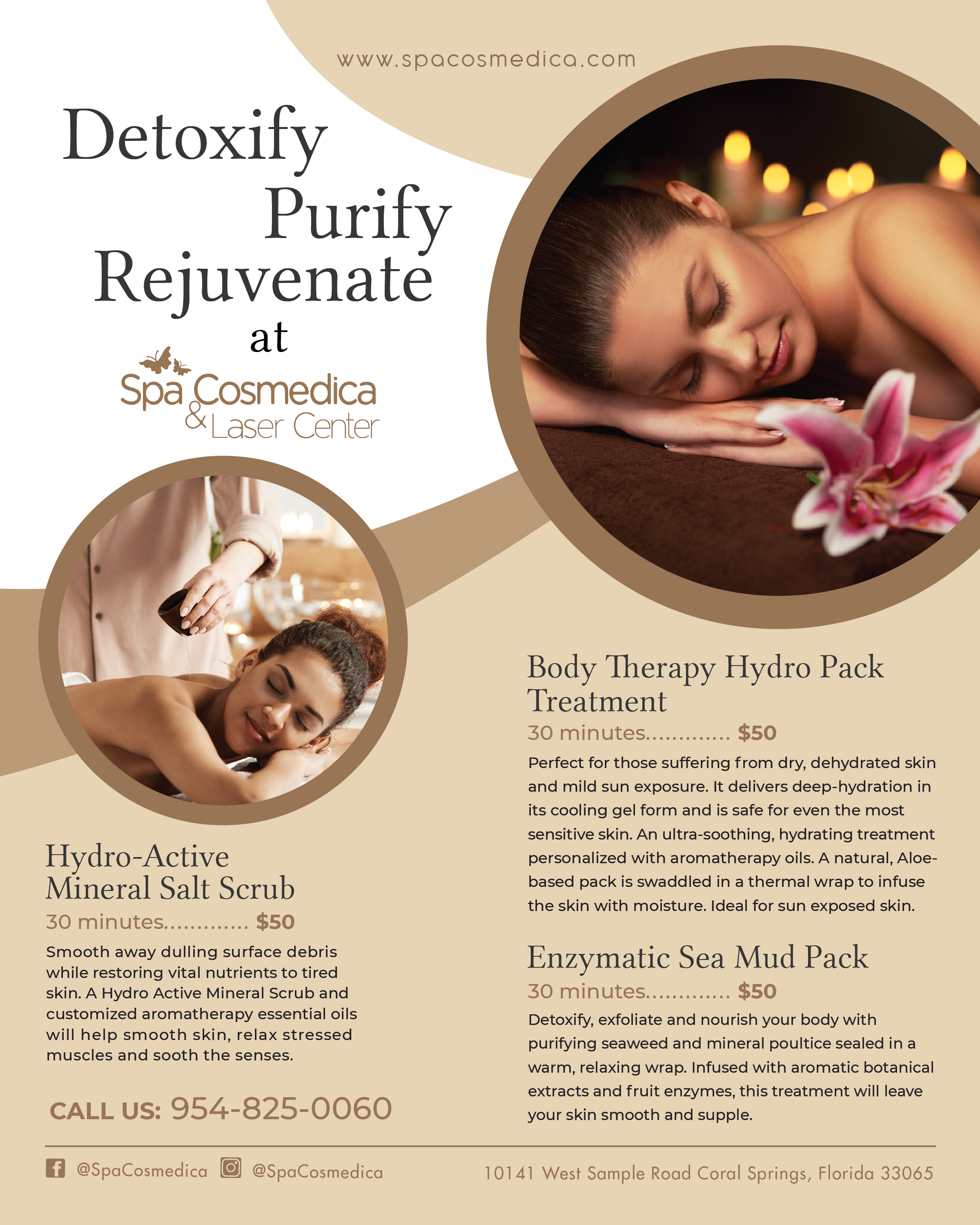 , Detoxify, Purify and Rejuvenate With Our Body Treatments!