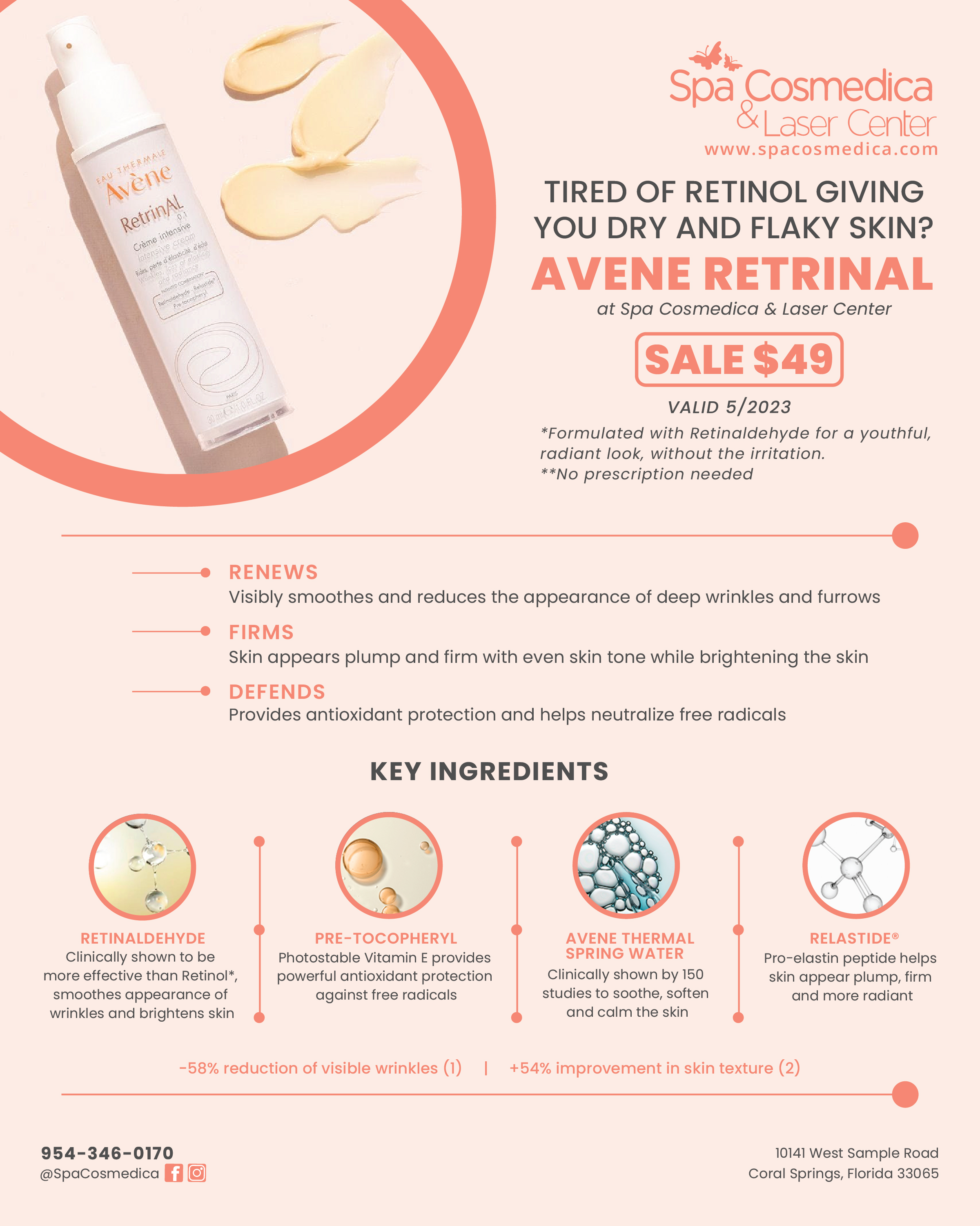 , Dry Flaky Skin When Using Retinol? Avene Can Help!